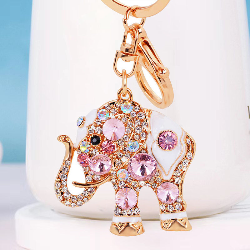 Wholesale Crystal Diamond Metal Elephant